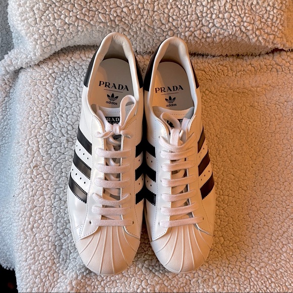 Adidas Superstar Prada Men shoe size 11.5 - Picture 2 of 7